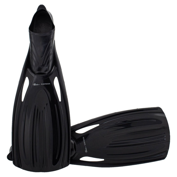 Płetwy do snorkelingu Cayman Full Foot Czarne Rozmiar M-42-43 Marlin 216299