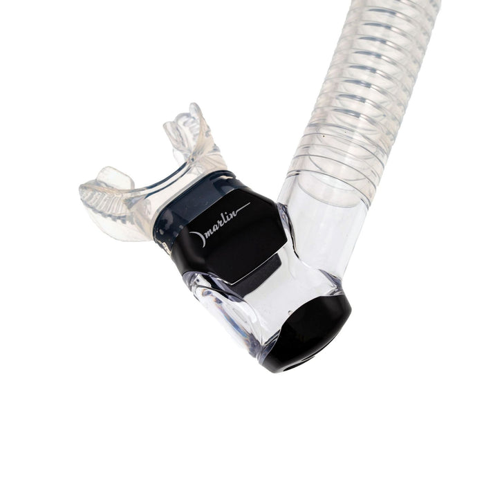 Snorkel Buizen Dry Lux Zwart-Doorzichtig Marlin 216418