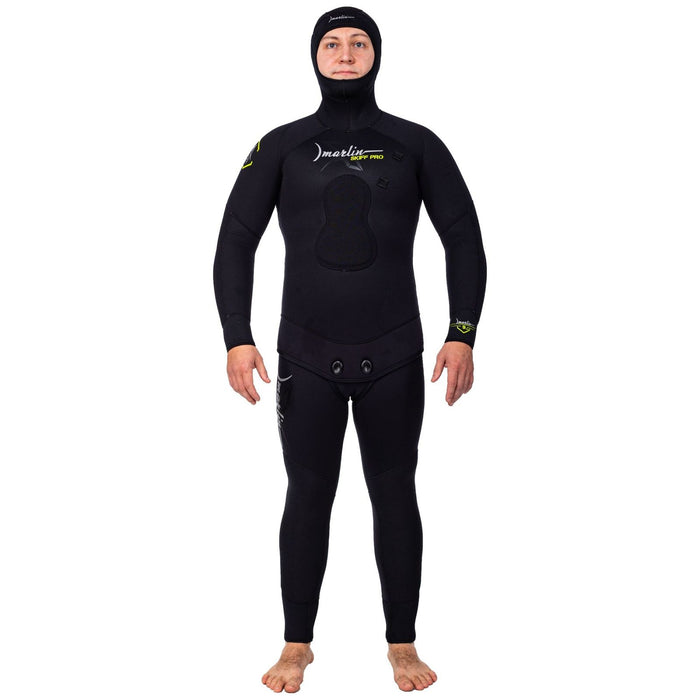 Spearfishing Full Wetsuit Skiff Pro Man 3mm Black Size L Marlin 216443