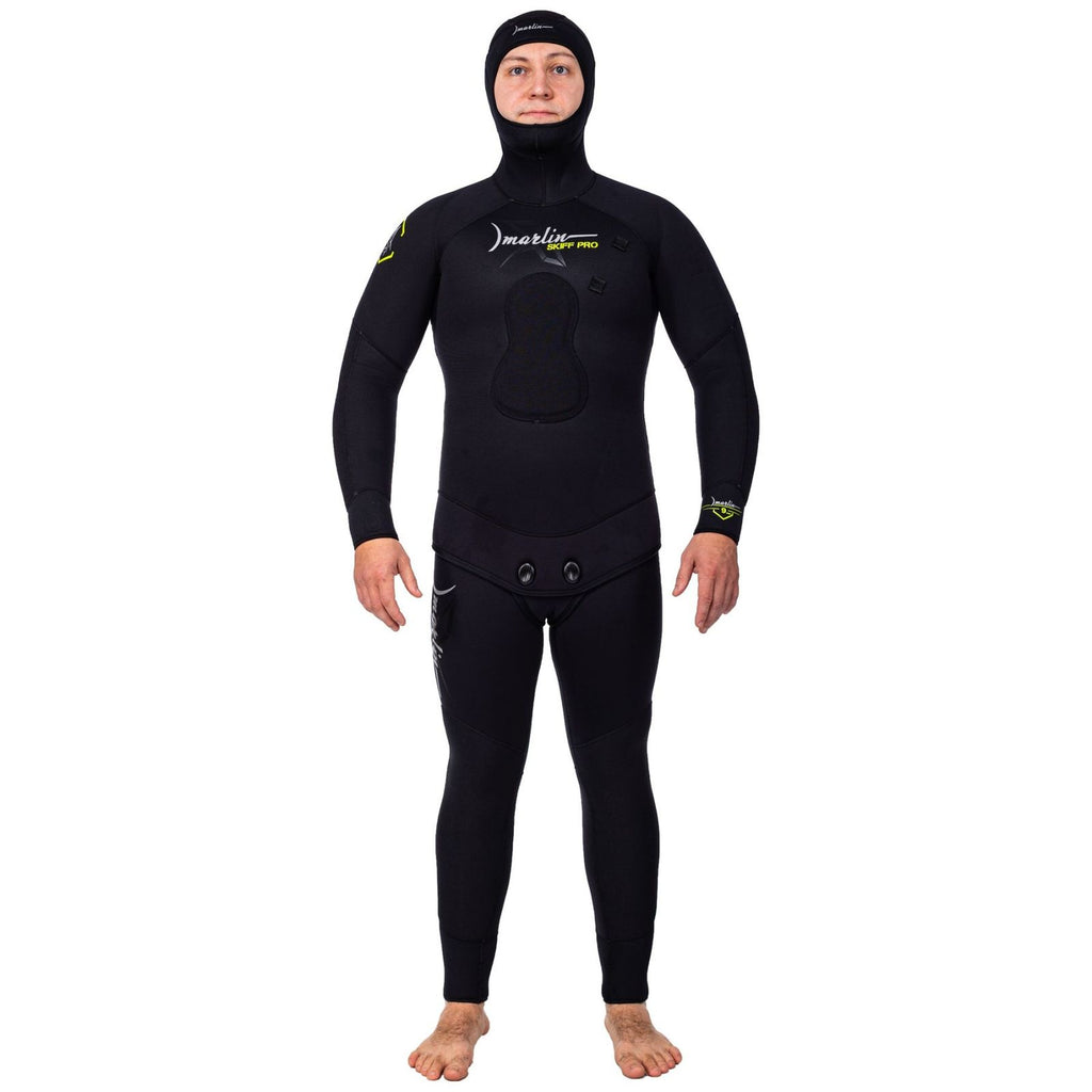 Spearfishing Full Wetsuit Skiff Pro Man 3mm Black Size LX Marlin 216444