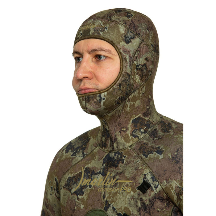 Spearvissen Volledige Duikpak Camoskin Pro Man 5mm Groen-Camo Maat LX Marlin 216458