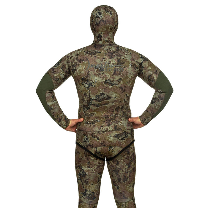 Spearfishing Volledige Wetsuit Skilur Pro 5mm Groen-Camo Maat XXXL Marlin 216469