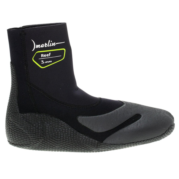 Tauchschuhe Reef 2.0 3mm Schwarz Größe XXL Marlin 216482