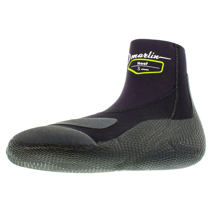 Tauchschuhe Reef 2.0 3mm Schwarz Größe XXL Marlin 216482
