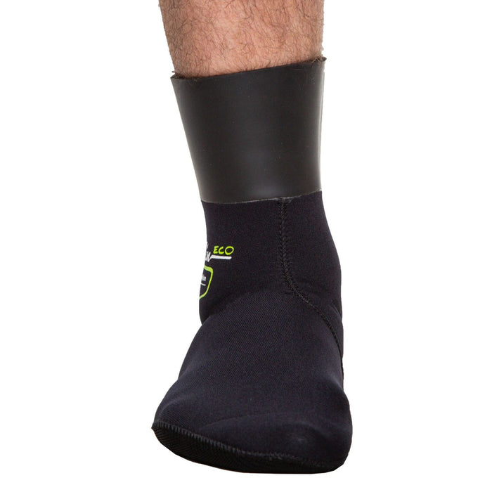 Diving Socks Waterlock Nylon Eco 5mm Black Size M Marlin 216494