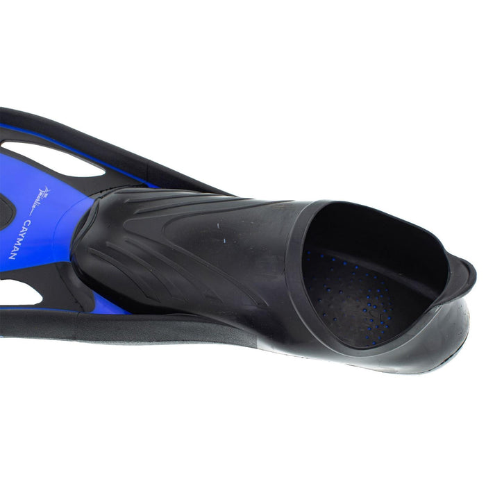 Snorkeling Fins Cayman Full Foot Blue Size XS-38-39 Marlin 216762