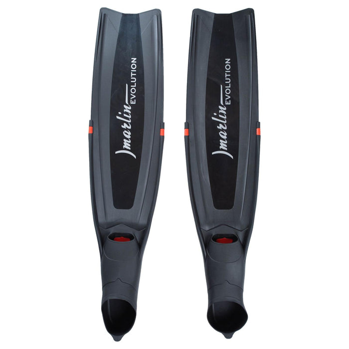 Freediving Fins Evolution Black-White Size S-39-40 Marlin 216869