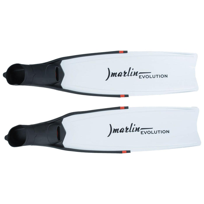 Freediving Fins Evolution Black-White Size M-41-42 Marlin 216872