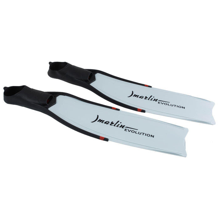 Freediving Fins Evolution Black-White Size S-39-40 Marlin 216873