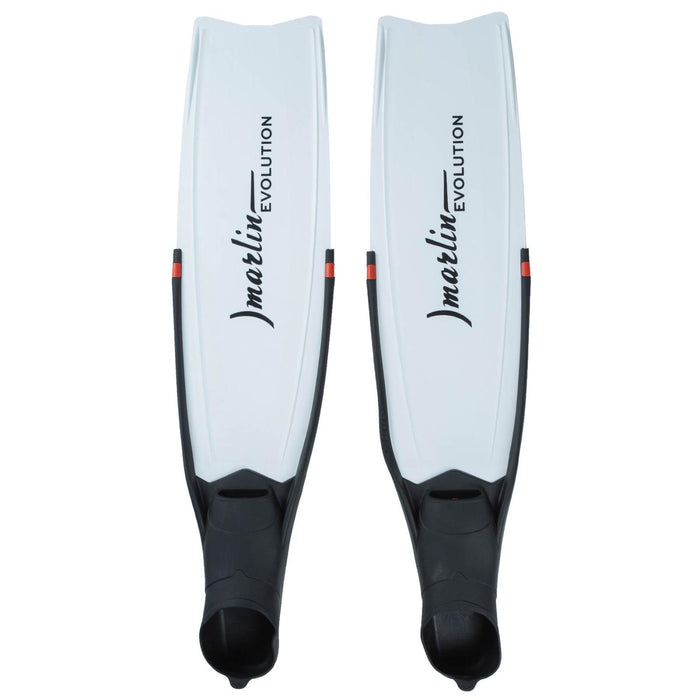 Freediving Fins Evolution Black-White Size S-39-40 Marlin 216873
