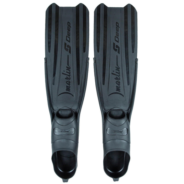 Spearfishing Fins Deep S Black Size 39-40 Marlin 216893