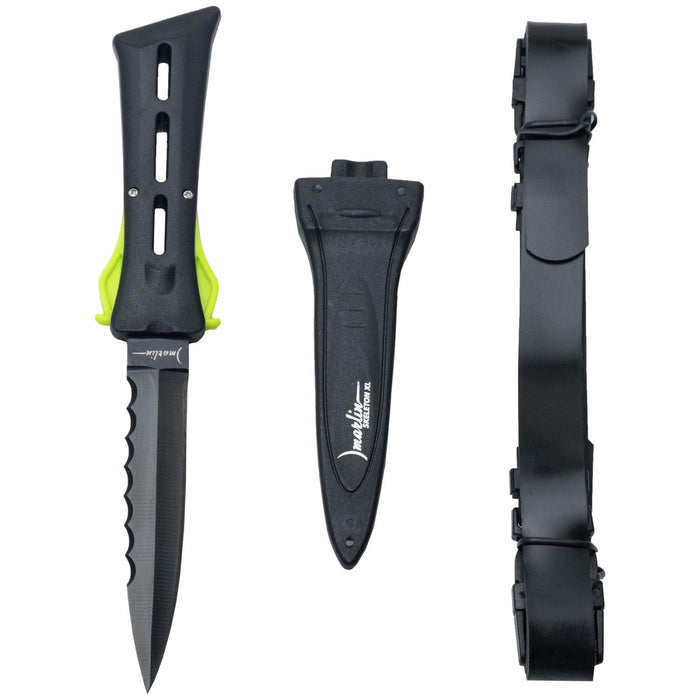 Diving Knife Skeleton XL 420SS Marlin 216993