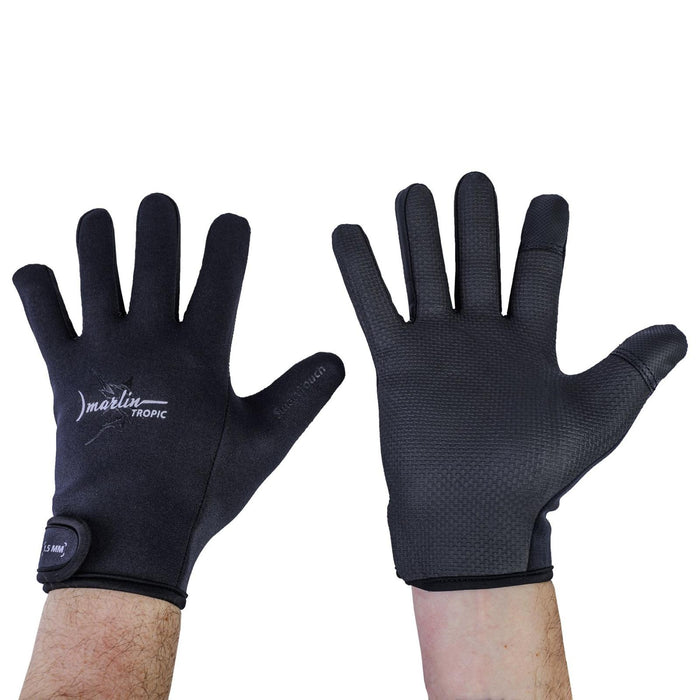 Diving Gloves Tropic 1.5mm Black L Marlin 217071