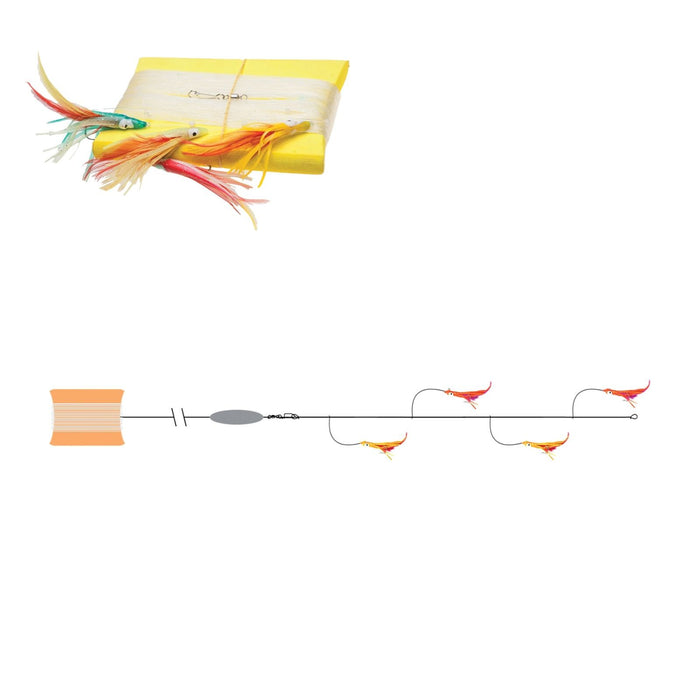 Tuna Bottom Rig With Multiple Hooks Expert Predator 23560