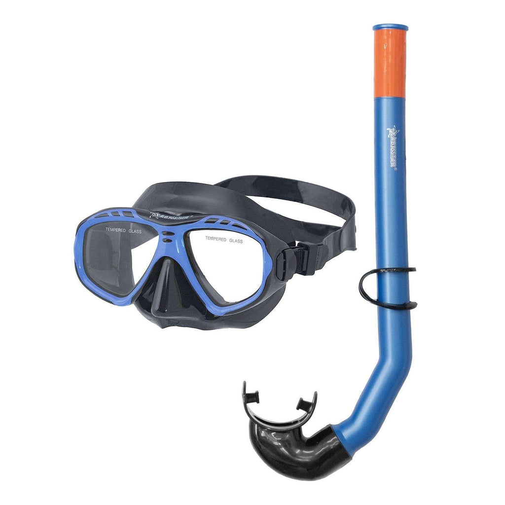 Kit de Snorkel Argo Negro-Azul Abysstar 24247BL
