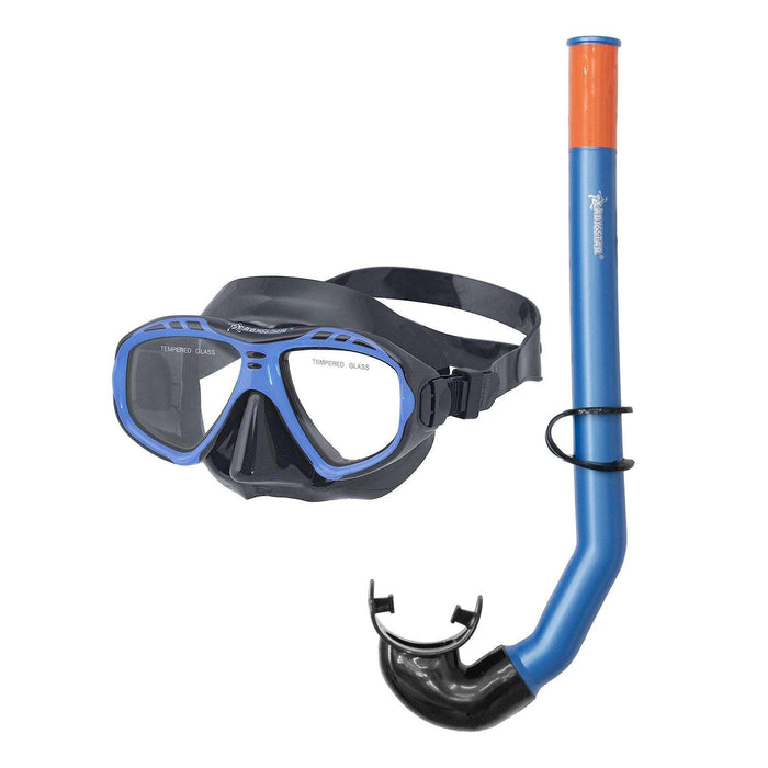 Kit de Snorkel Argo Negro-Azul Abysstar 24247BL