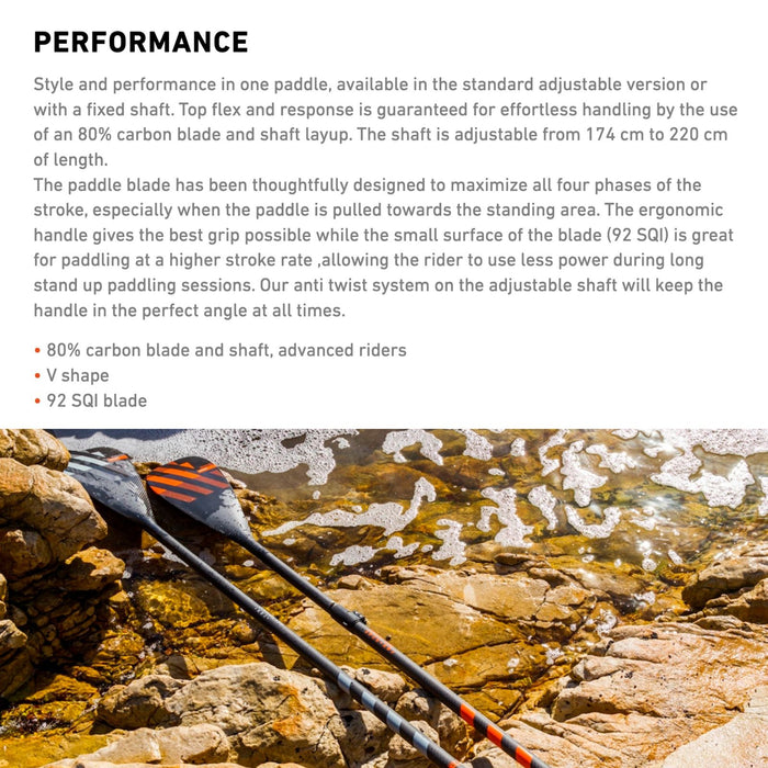 Remo para SUP Dinámico C80 Fijo RRD 25DPF