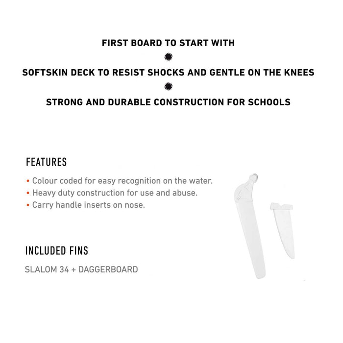 Windsurf Board Easy Rider Softskin 260x85cm 180l RRD 25ERMS