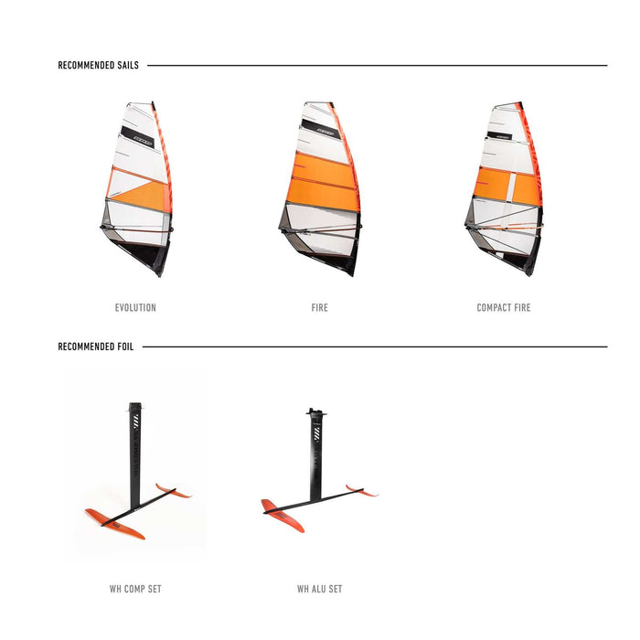 Windfoil Board H-Fire 91 Lte 236x91cm 147l RRD 25HF91LTE