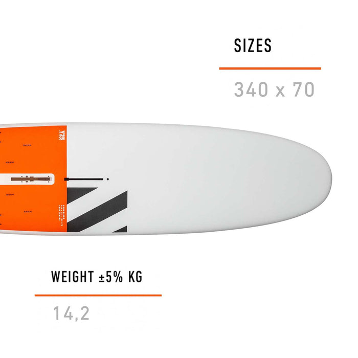 Windsurf Board Long Rider Softskin 180l 340x70cm RRD 25LRS