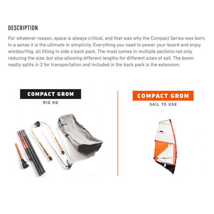 Pacchetto rig compatto Grom RRD 26CGR