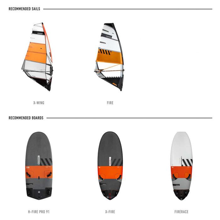 Hydrofoil Set Dynamic Ws Pro Carbon Maat 768 RRD 26DPWF768S