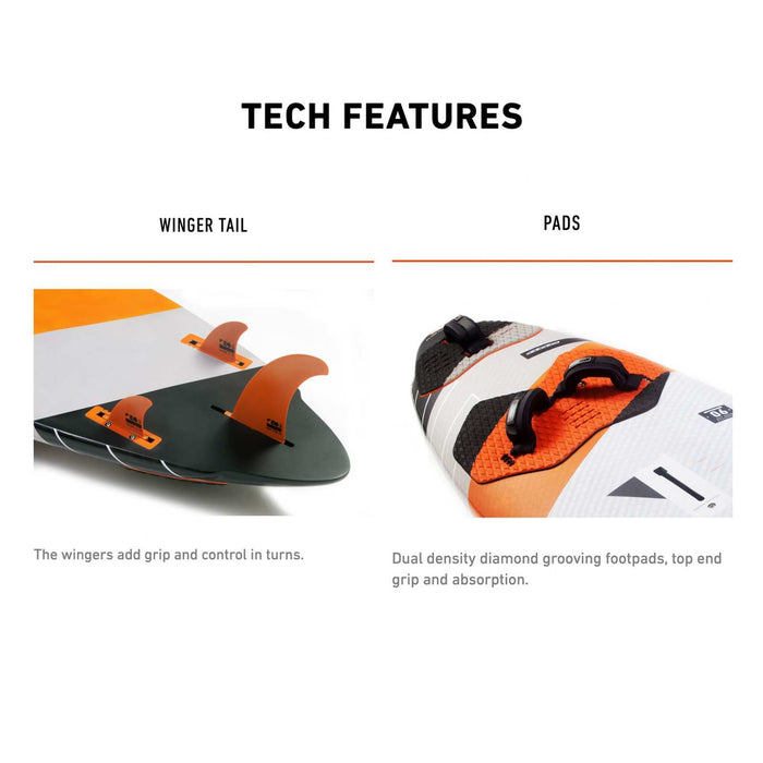 Windsurfboard Freestyle Wave Ltd 230x66cm 114l RRD 26FW114LTD