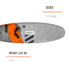 Tavola da windsurf Trigger Ltd Pro Line 219x60cm 91l RRD 26TR91L