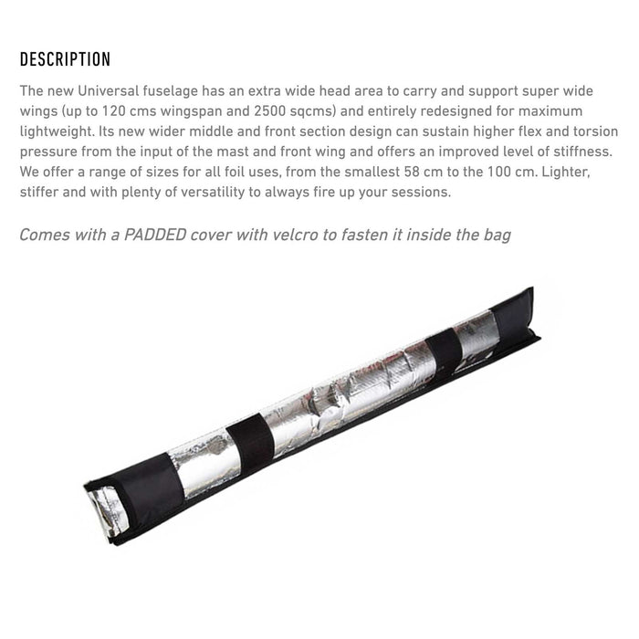 Kadłub Hydrofoil Uniwersalny Alu 66cm RRD 26UF66