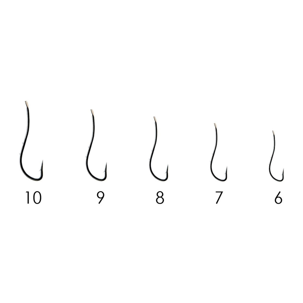 Fishing Hooks Ryusen 9539 Carbon Steel Nickel №7 20pcs Expert Predator 27666