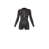 Short Wetsuit Seventysix Shortleg Woman Front Zip 2-2 Grey Size 6-S RRD 2776FZ22SF_6