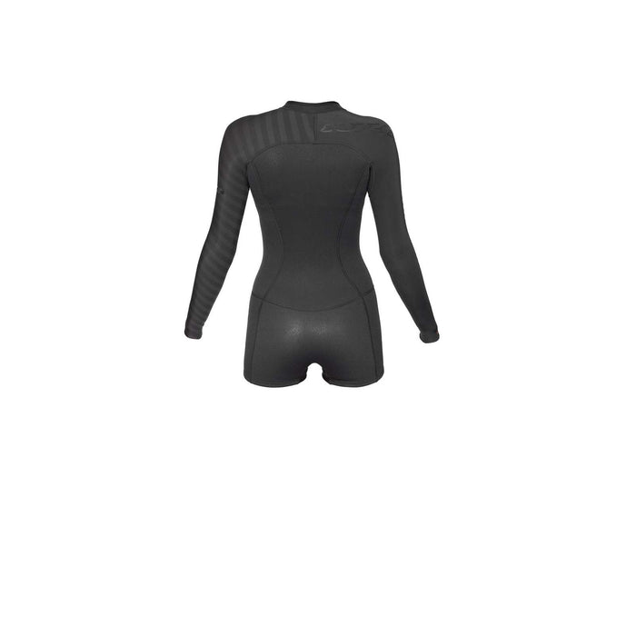 Short Wetsuit Seventysix Shortleg Woman Front Zip 2-2 Grey Size 8-M RRD 2776FZ22SF_8