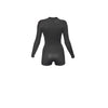 Short Wetsuit Seventysix Shortleg Woman Front Zip 2-2 Grey Size 8-M RRD 2776FZ22SF_8