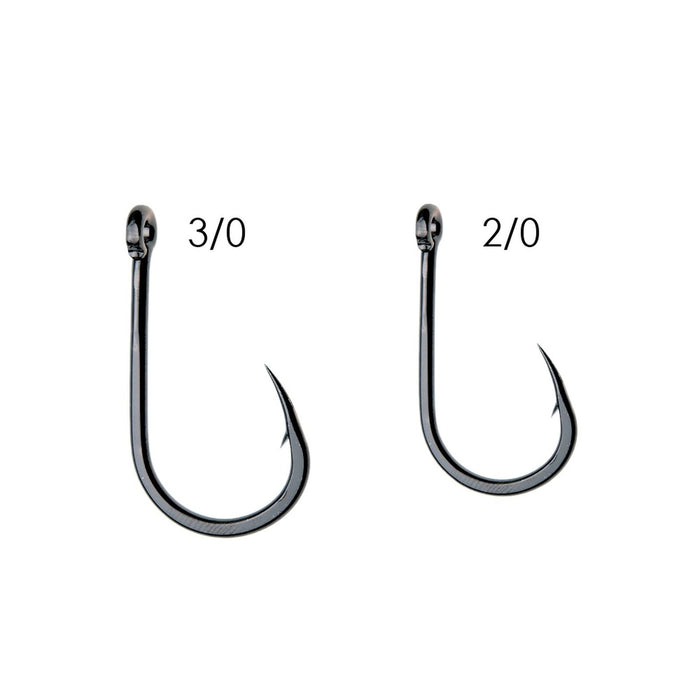 Assist Fishing Hooks 4908 Carbon Steel Black-Nickel №3-0 5pcs Expert Predator 27819