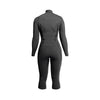 Short Wetsuit Amazone Overknee Woman Chest Zip 3-2 Grey Size 6-S RRD 27AMCZ320_6