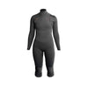 Short Wetsuit Amazone Overknee Woman Chest Zip 3-2 Grey Size 8-M RRD 27AMCZ320_8