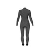 Full Wetsuit Amazone Woman Chest Zip 4-3 Grey Size 16-XXXL RRD 27AMCZ43_16
