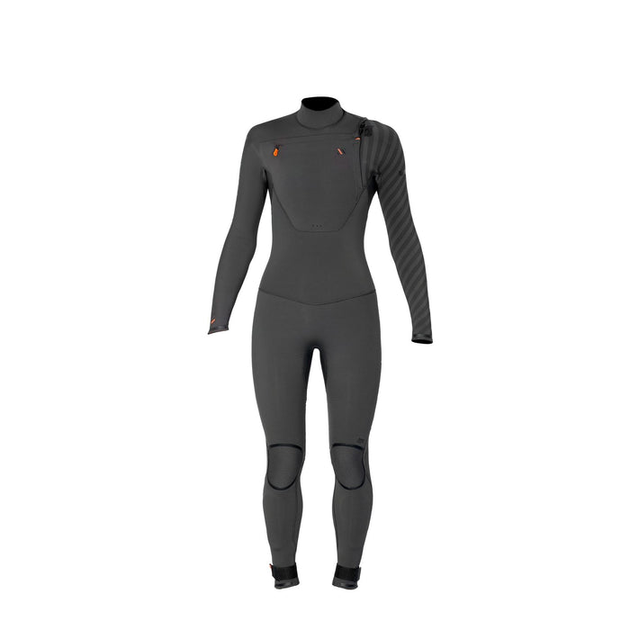Full Wetsuit Amazone Woman Chest Zip 4-3 Grey Size 8-M RRD 27AMCZ43_8