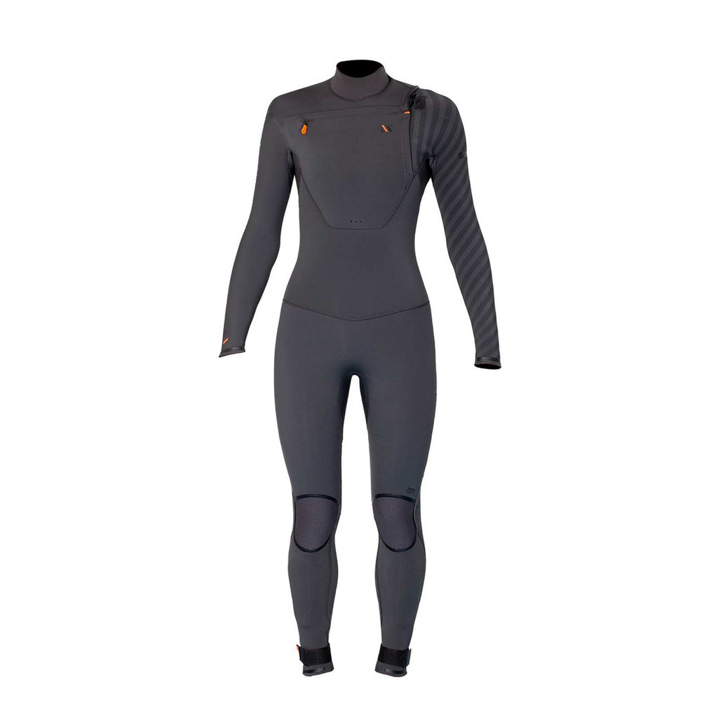 Full Wetsuit Amazone Woman Chest Zip 5-3 Grey Size 10-L RRD 27AMCZ53_10