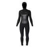 Full Wetsuit Amazone Hooded Woman Chest Zip 6-4 Black Size 6-S RRD 27AMHCZ64_6