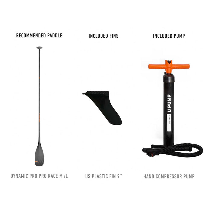 Opblaasbare SUP Board Air Race Hi-Perfo 10'6''x25''x6'' 220l RRD 27AR106