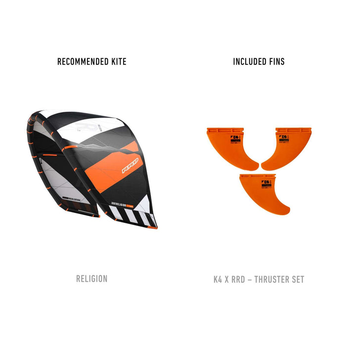 Kiteboard Barracuda Pro 5’8''x18 3⁄4''x2 1⁄8'' 24l RRD 27BA58P