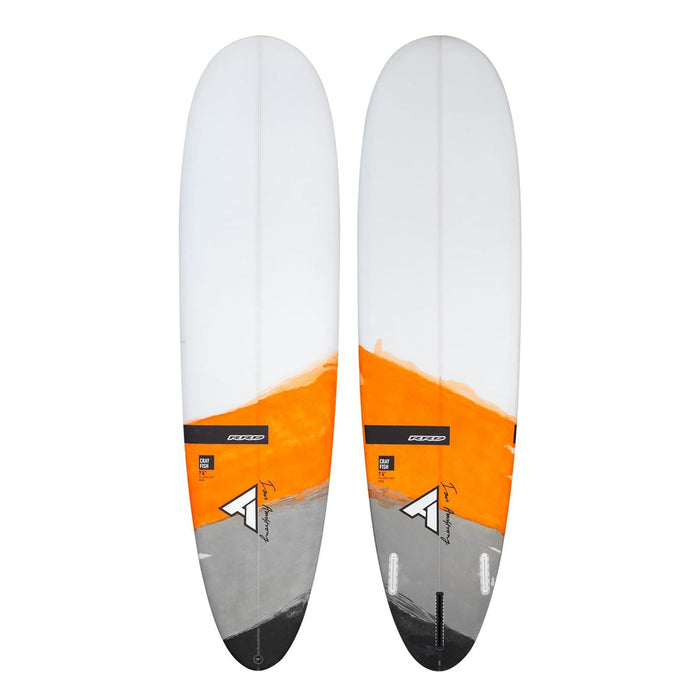 Tavola da surf Crayfish Grigio-Arancio 7'4''x22 3-4''x2 3-4'' 55l RRD 27CRA74
