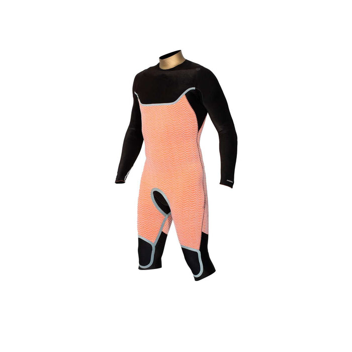 Short Wetsuit Celsius Overknee Man Chest Zip 4-3-2 Grey Size L RRD 27CSCZ4320_L