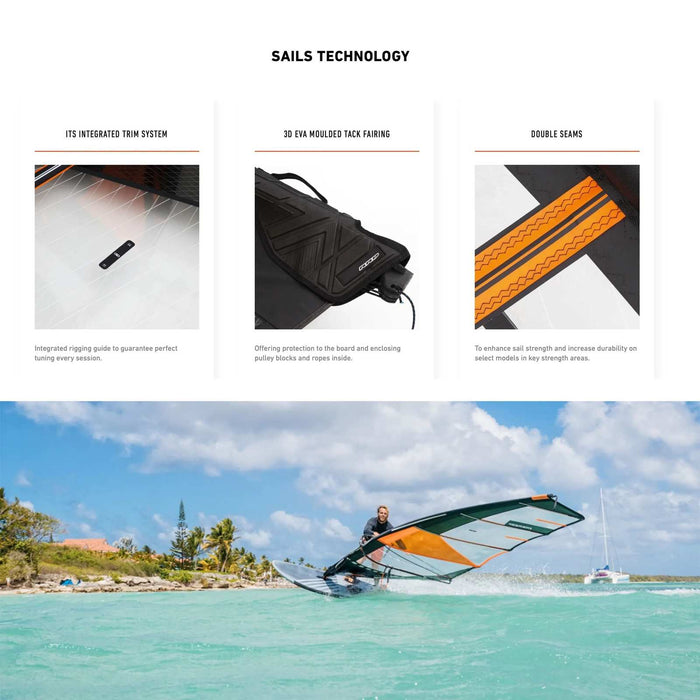 Windsurfsegel Evolution X Y27 Größe 6.0 RRD 27EX_44_6_0