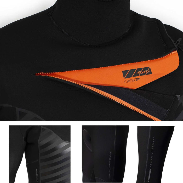 Full Wetsuit Fahrenheit Man Chest Zip 5-4-3 Size XS RRD 27FRCZ543_XS