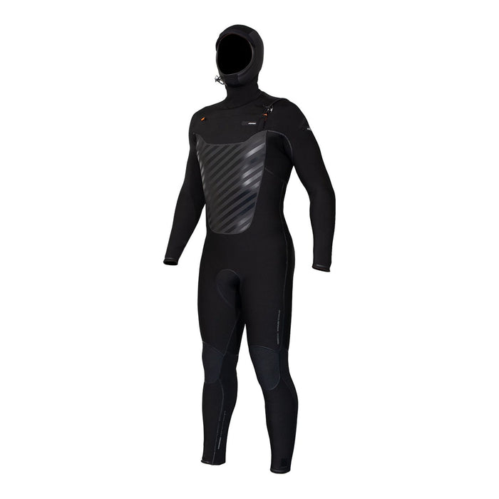 Full Wetsuit Fahrenheit Hooded Man Chest Zip 6-4 Size MT RRD 27FRCZ64H_MT