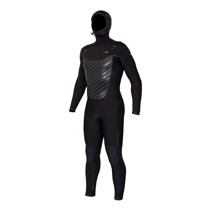 Full Wetsuit Fahrenheit Hooded Man Chest Zip 6-4 Size XL RRD 27FRCZ64H_XL