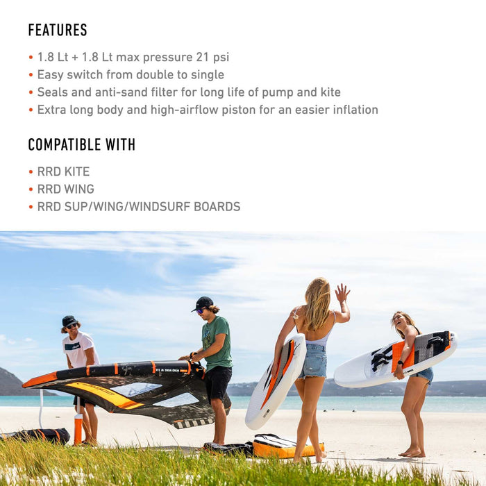 Universele Pomp Voor iSUP Boards RRD 27HP2R