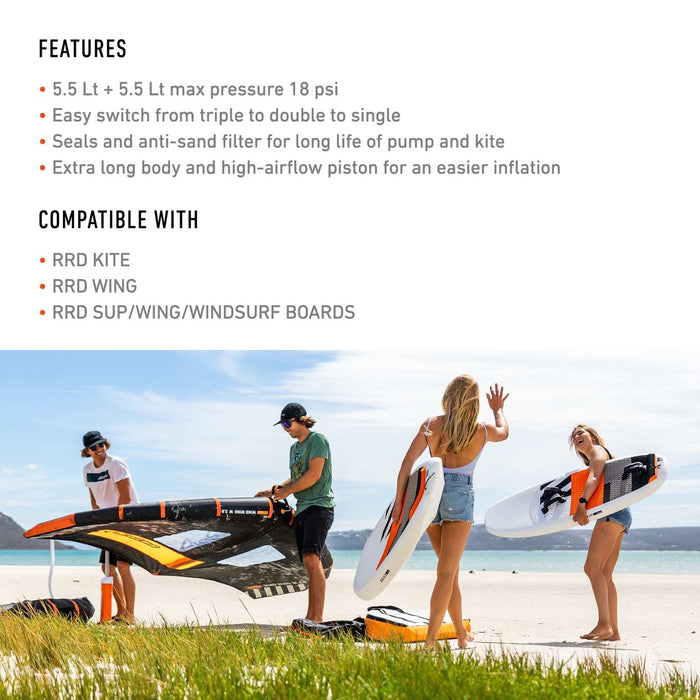 Flash Pomp voor iSUP Planken RRD 27HP6